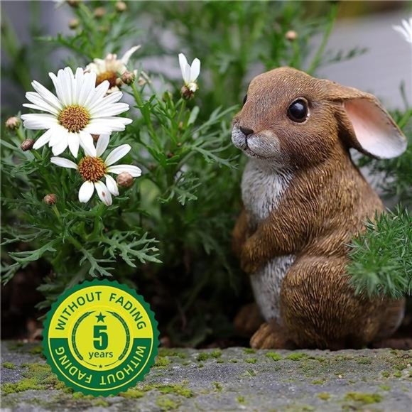 Bunny Decor Yard Decorations Outdoor Set of 3, Bunny Decorations for Home Garden - Picture 5 of 6